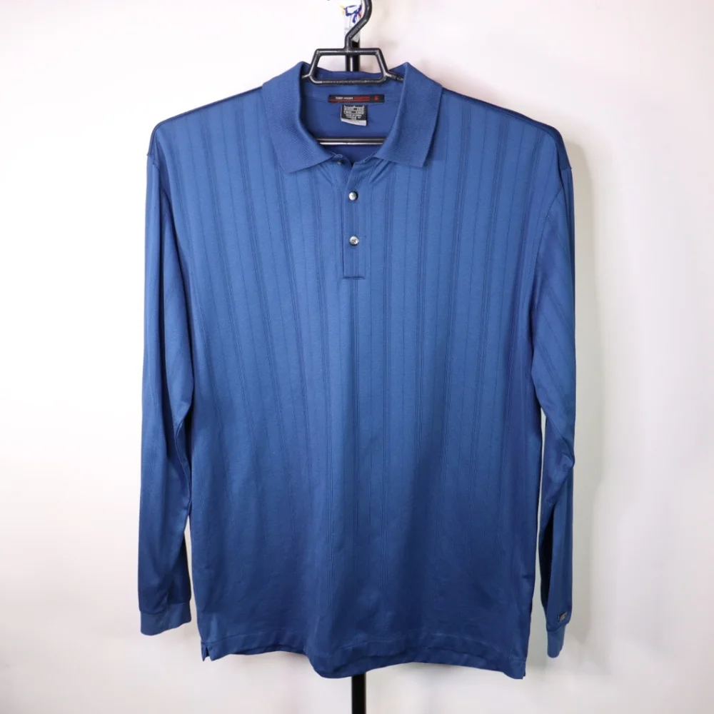 Nike Golf Tiger Woods Collection Long Sleeve Polo Size Large